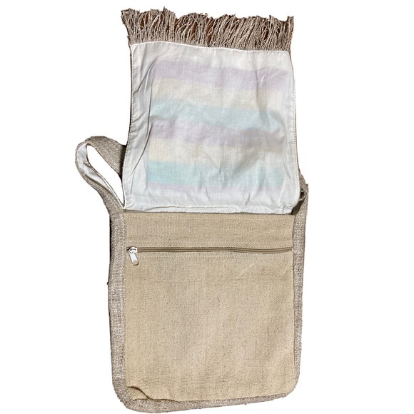 Kathmandu Imports Bags Vintage Kathmandu Imports Hemp Peace Sign